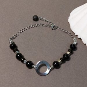 Bracelet tourmaline noire