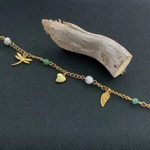Bracelet agate et aventurine
