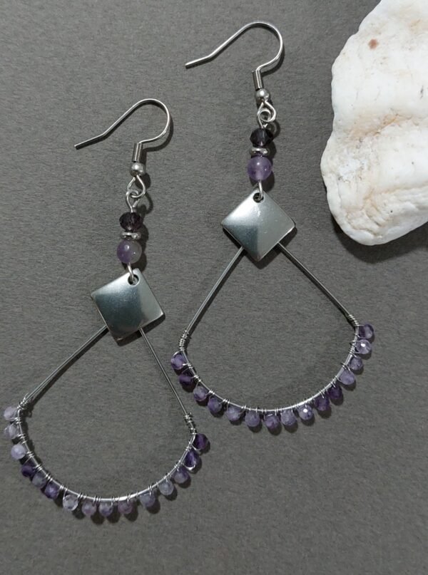 Boucles améthyste – Image 3