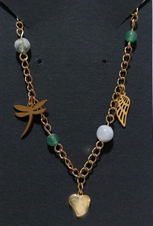 Bracelet agate et aventurine – Image 5