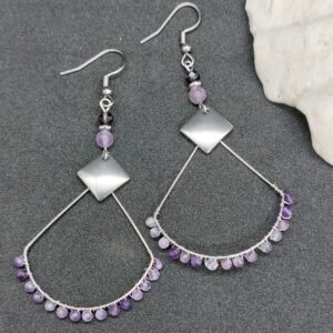 Boucles améthyste
