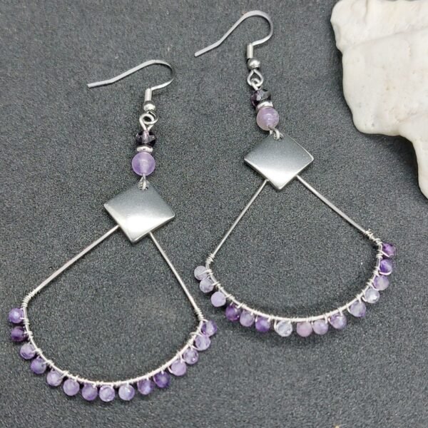 Boucles améthyste – Image 2