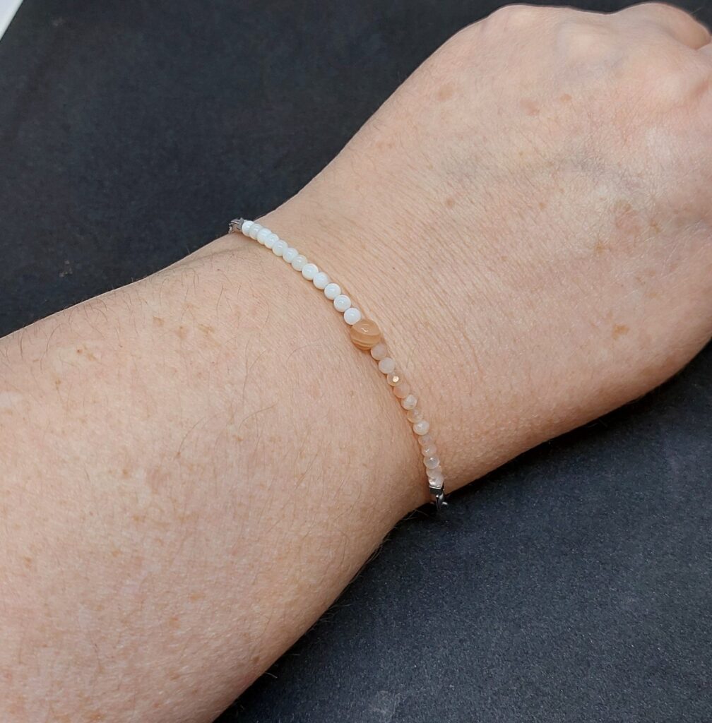 Bracelet pierre de lune