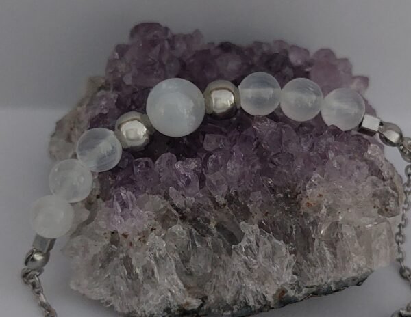 Bracelet sélénite – Image 2