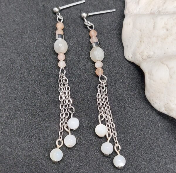 Boucles pierre de lune