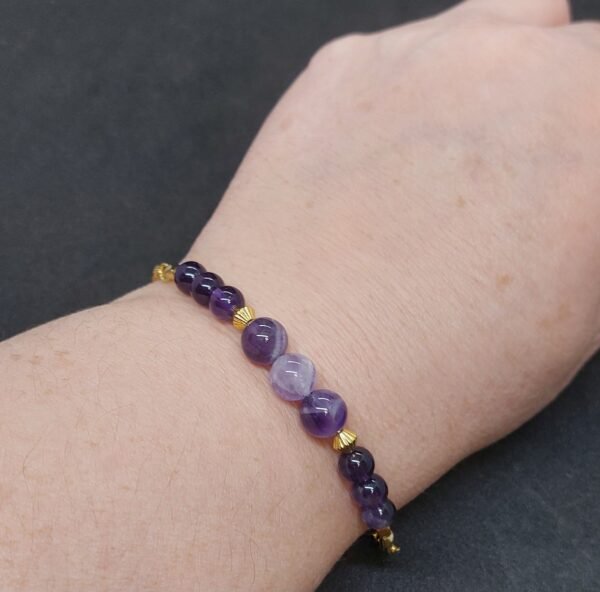 Bracelet améthyste