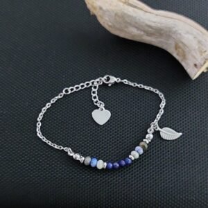 Bracelet en lapis-lazuli
