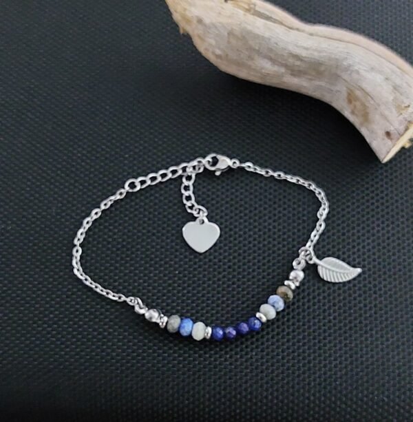 Bracelet en lapis-lazuli