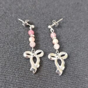 Boucles nœud et tourmaline