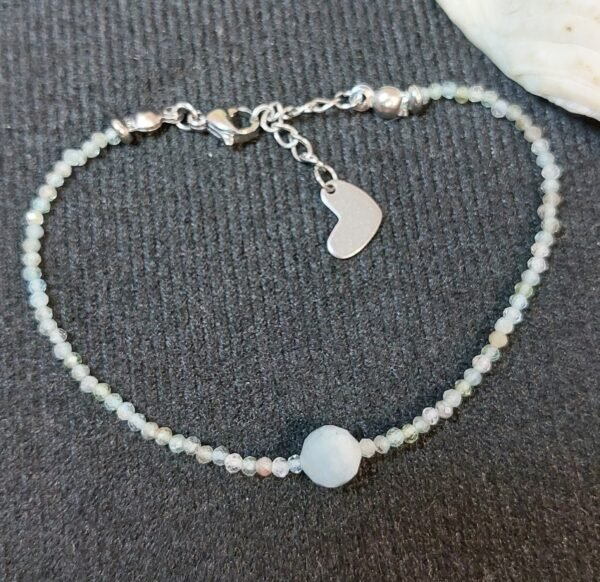 Bracelet aigue-marine – Image 2