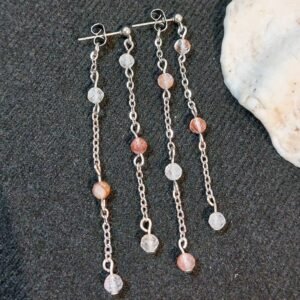 Boucles en quartz rutile