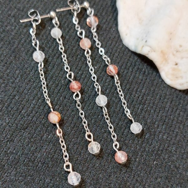 Boucles en quartz rutile – Image 3