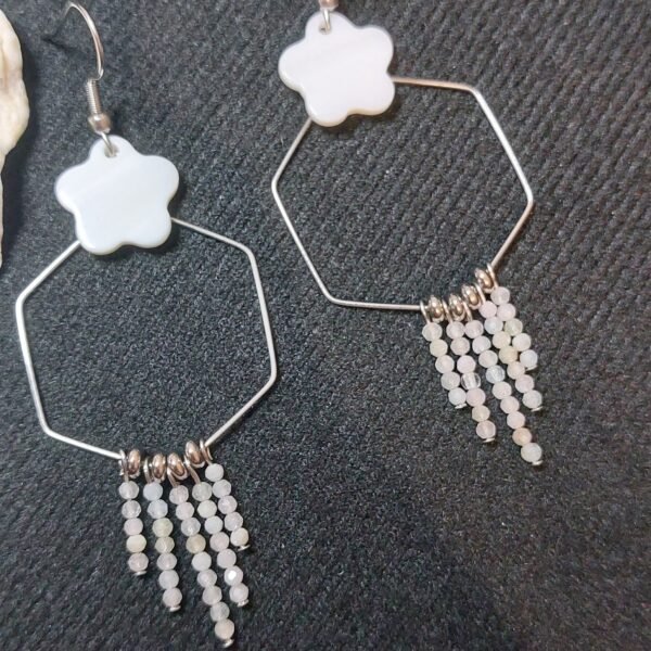Boucles en morganite – Image 2