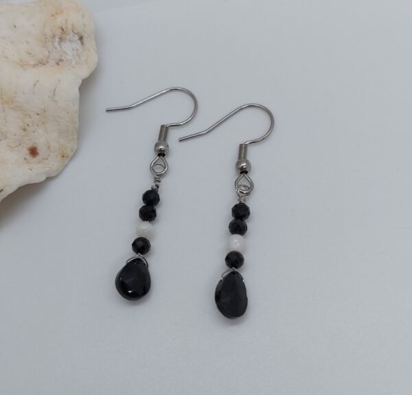 Boucles spinelle et tourmaline