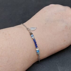 Bracelet en lapis-lazuli