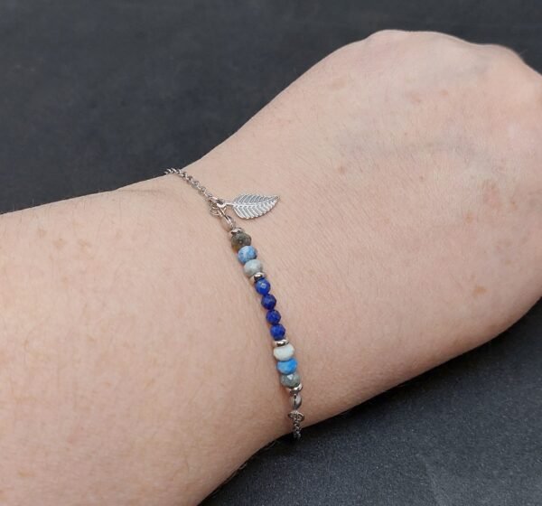Bracelet en lapis-lazuli