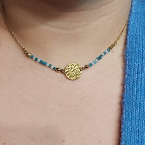 Collier en apatite