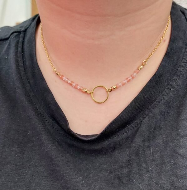 Collier en pierre de soleil – Image 3