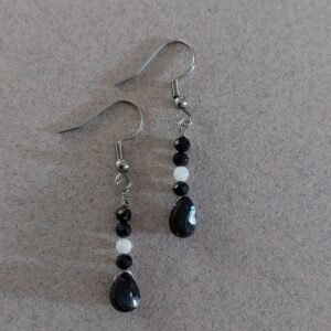 Boucles spinelle et tourmaline