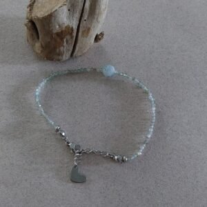 Bracelet aigue-marine