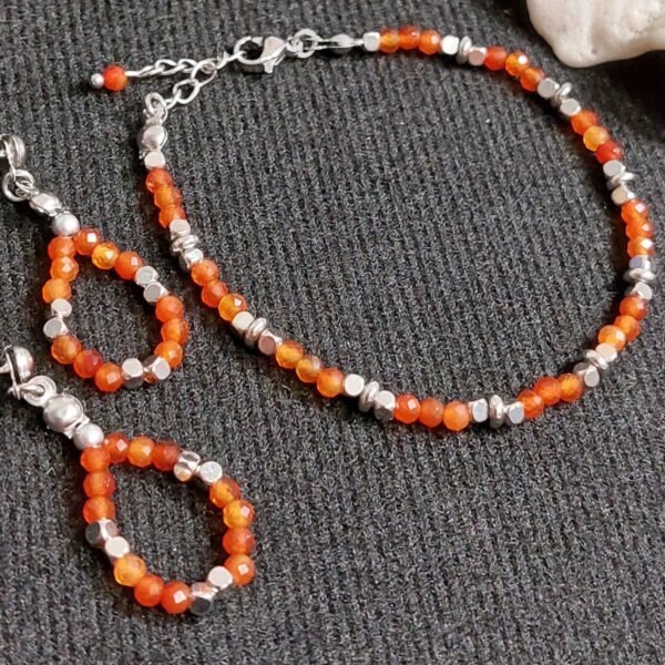 Bracelet en cornaline – Image 3