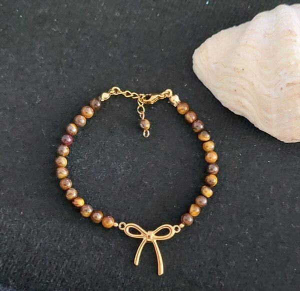 Bracelet en œil de tigre