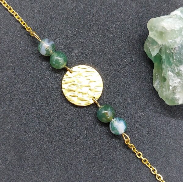 Bracelet agate mousse – Image 3