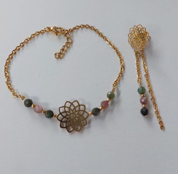 Boucles d'oreilles tourmaline – Image 2