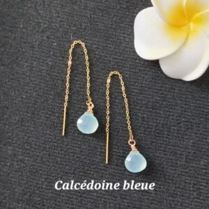 Boucles d'oreilles chaîne