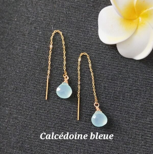 Boucles d'oreilles chaîne
