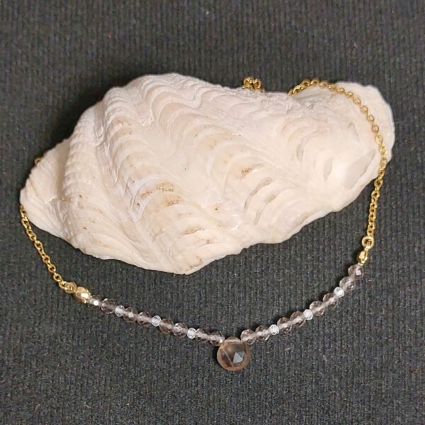 Collier en quartz fumé – Image 3
