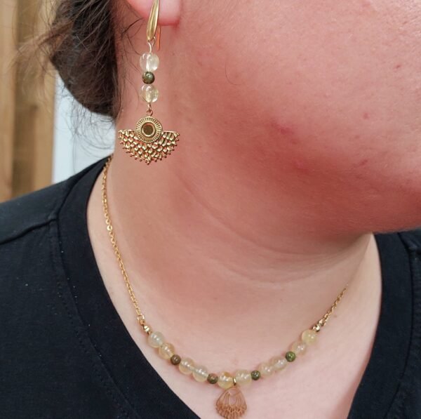 Collier en préhnite – Image 5