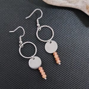 Boucles en pierre de soleil