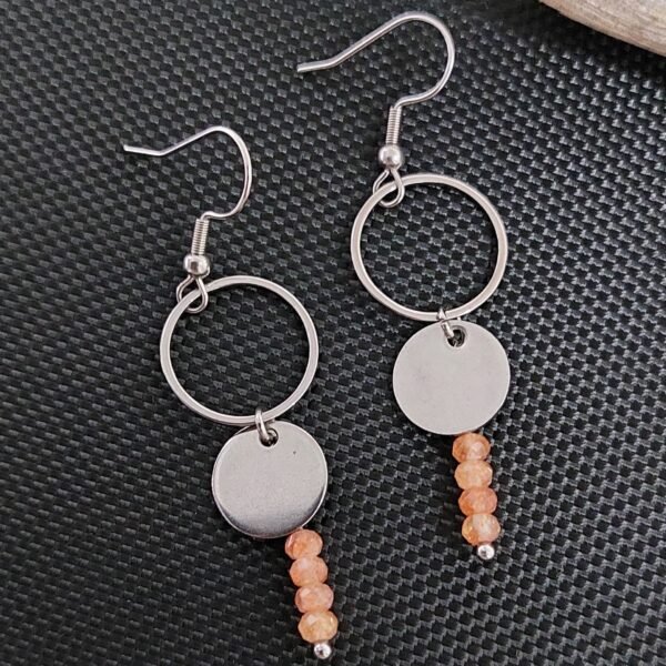 Boucles en pierre de soleil – Image 4