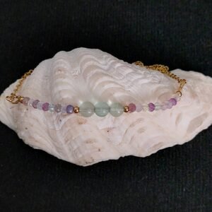 Collier en fluorite - Harmonie et clarté émotionnelle