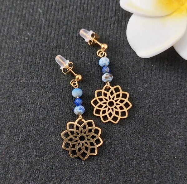 Boucles lapis-lazuli - Confiance et expression – Image 2