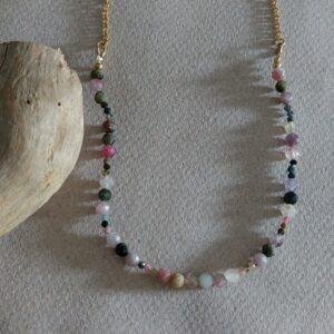 Collier Arc-en-ciel - Tourmaline