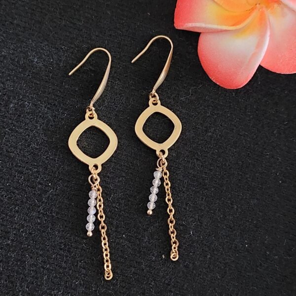 Boucles en labradorite – Image 2