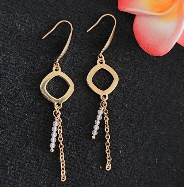 Boucles en labradorite – Image 3