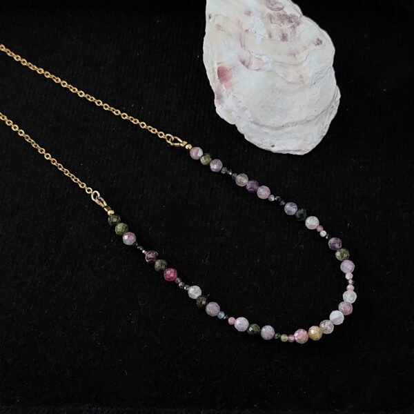 Collier en tourmaline multicolore – Image 6