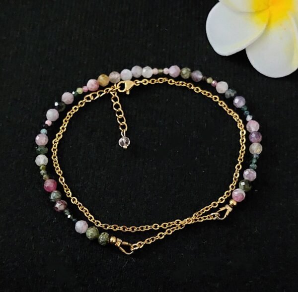 Collier en tourmaline multicolore – Image 5
