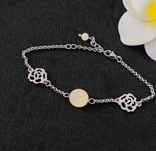 Bracelet en jade jaune – Image 5