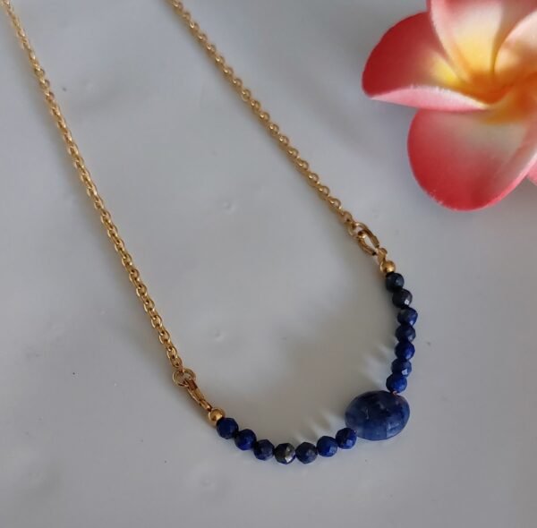 Collier en sodalite et lapis-lazuli – Image 6