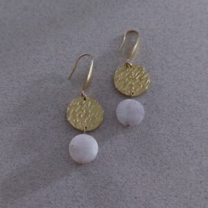 Boucles en kunzite