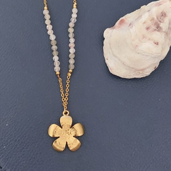 Collier en quartz et labradorite – Image 2