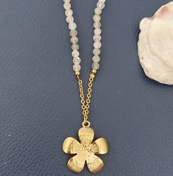 Collier en quartz et labradorite – Image 4