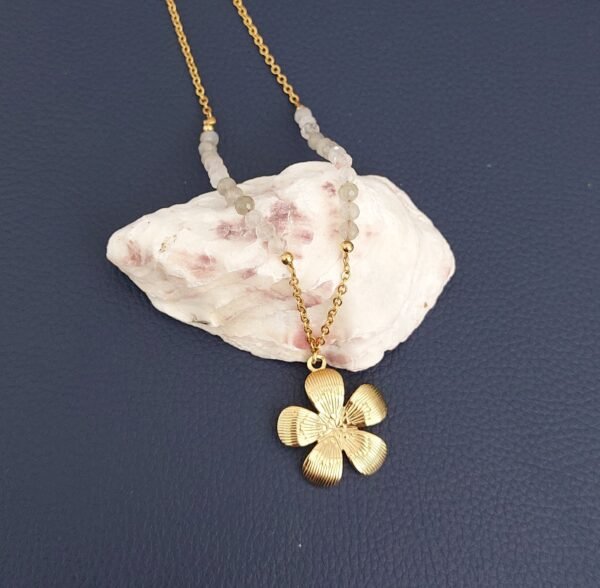 Collier en quartz et labradorite – Image 3