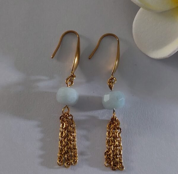 Boucles en aigue-marine – Image 2