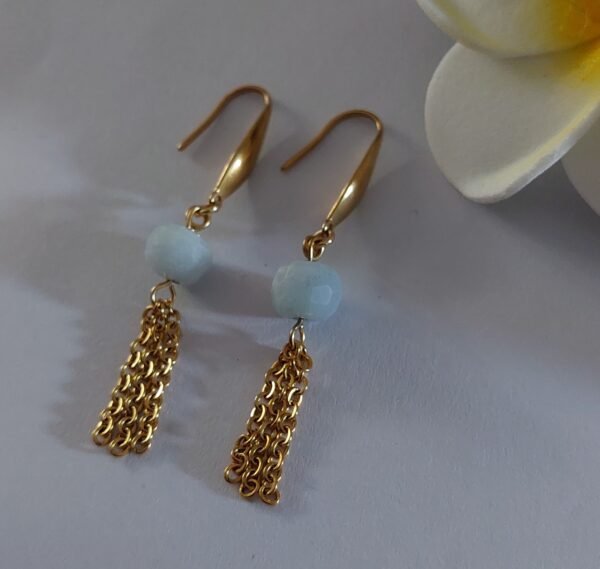 Boucles en aigue-marine – Image 3