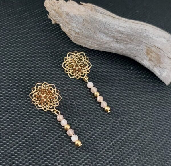 Boucles en pierre de lune – Image 3